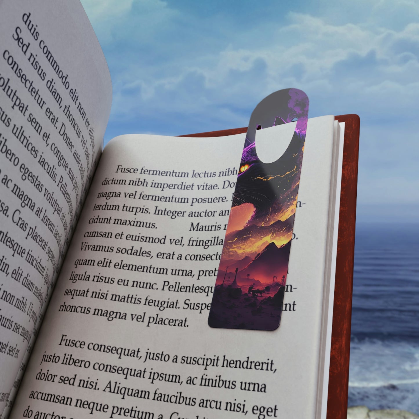 Purple Death Bookmark